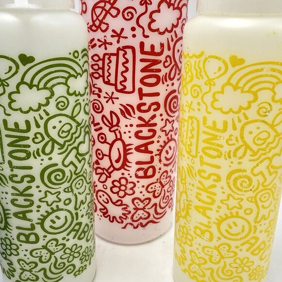 6 Blackstone Squeeze Bottles for Pancake Art Colorful Set Griddle Accessories - Picture 5 of 8